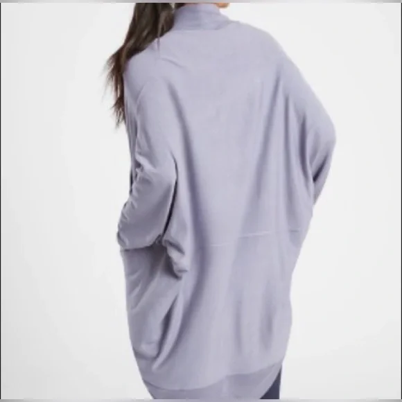Athleta Ethereal Cocoon Wrap Lavender Size S/M - Picture 3 of 10